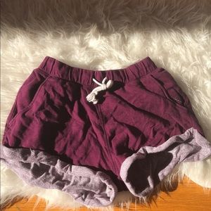 Maroon shorts